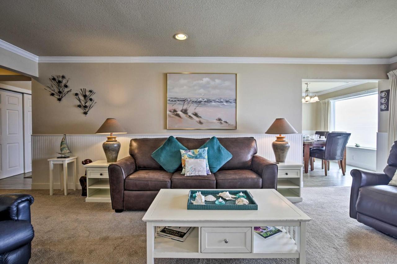 Beachfront Condo With Patio And Views - Walk To Shore! Lincoln City Exterior foto